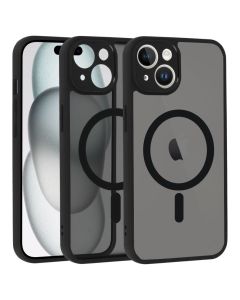 Full Matte Mag Cover MagSafe Hybrid Case Matte Black (iPhone 14) - MT79265