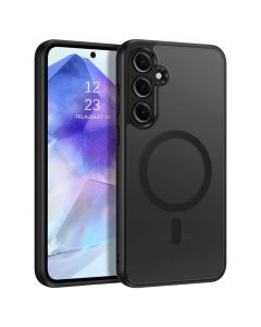 Full Matte Mag Cover MagSafe Hybrid Case Matte Black (Samsung Galaxy S25 Plus) - MT79283