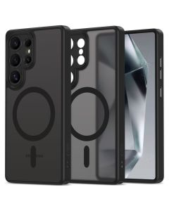 Full Matte Mag Cover MagSafe Hybrid Case Matte Black (Samsung Galaxy S25 Ultra) - MT79282