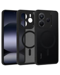 Full Matte Mag Cover MagSafe Hybrid Case Matte Black (Xiaomi Redmi Note 13 Pro 5G)