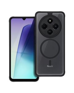 Full Matte Mag Cover MagSafe Hybrid Case Matte Black (Xiaomi Redmi 14C / Redmi A4 / Poco C75) - MT80155