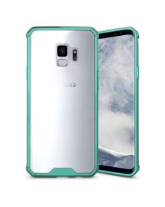 Hybrid Fusion Case Clear / Green (Samsung Galaxy S9)