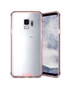 Hybrid Fusion Case Clear / Rose Gold (Samsung Galaxy S9)