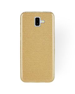 Forcell Glitter Shine Cover Hard Case Gold (Samsung Galaxy J6 Plus 2018)
