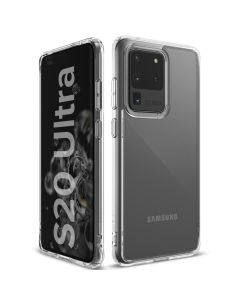 Ringke Fusion Σκληρή Θήκη με TPU Bumper Clear (Samsung Galaxy S20 Ultra)