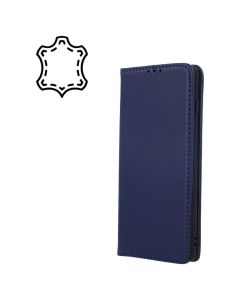 Forcell Smart Pro Leather Book Case Θήκη Πορτοφόλι με Stand - Navy Blue (iPhone 16 Pro)