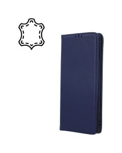 Forcell Smart Pro Leather Book Case Θήκη Πορτοφόλι με Stand - Navy Blue (iPhone 16 Pro Max)