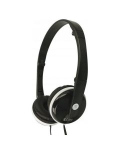 GJBY Audio Headphones (GJ-04) Παιδικά Ακουστικά 3.5mm με Καλώδιο 1.2m - Black