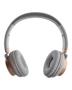 GJBY Audio Headphones (GJ-18) Ακουστικά 3.5mm με Καλώδιο 1.5m - Grey