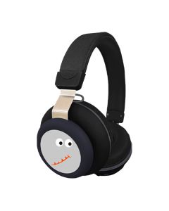 GJBY Wireless Headphones Dinosaur (CA-030) Ασύρματα Ακουστικά Bluetooth - Black
