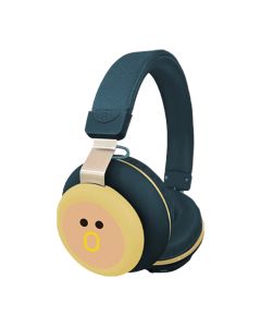 GJBY Wireless Headphones Dinosaur (CA-030) Ασύρματα Ακουστικά Bluetooth - Navy