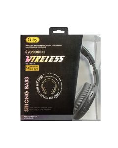 GJBY Wireless Headphones (CA-029) Ασύρματα Ακουστικά Bluetooth - Grey