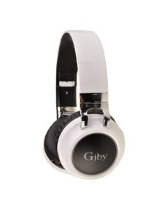 GJBY Wireless Headphones (CA-015) Ασύρματα Ακουστικά Bluetooth - White