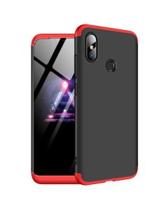 GKK Luxury 360° Full Cover Case Black / Red (Xiaomi Mi8 SE)