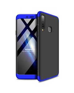 GKK Luxury 360° Full Cover Case Black / Blue (Samsung Galaxy A9 2018)