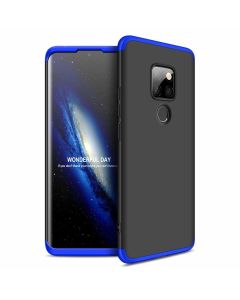GKK Luxury 360° Full Cover Case Black / Blue (Huawei Mate 20)