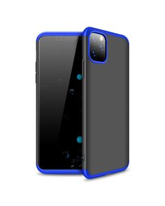 GKK Luxury 360° Full Cover Case Black / Blue (iPhone 11 Pro)