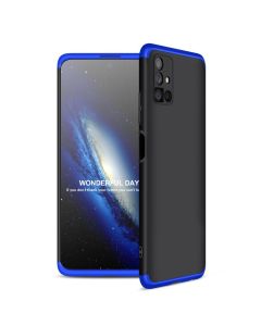 GKK Luxury 360° Full Cover Case Blue (Samsung Galaxy M51)