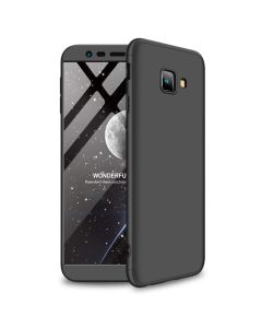GKK Luxury 360° Full Cover Case Black (Samsung Galaxy J4 Plus 2018)
