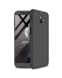 GKK Luxury 360° Full Cover Case Black (Samsung Galaxy J6 Plus 2018)