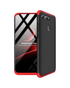GKK Luxury 360° Full Cover Case Black / Red (Huawei Honor View 20)