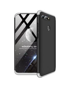 GKK Luxury 360° Full Cover Case Black / Silver (Huawei Honor View 20)