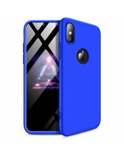 GKK Luxury 360° Full Cover Case Blue (iPhone Xs Max)