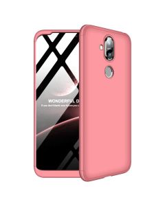GKK Luxury 360° Full Cover Case Pink (Nokia 8.1 / X7)