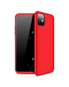 GKK Luxury 360° Full Cover Case Red (iPhone 11 Pro Max)