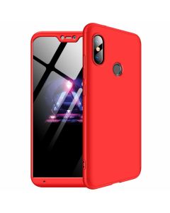 GKK Luxury 360° Full Cover Case Red (Xiaomi Mi A2 Lite / Redmi 6 Pro)