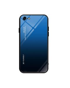 Glass Gradient TPU Case Blue / Black (iPhone 7 / 8 / SE 2020 / 2022)