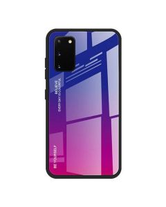 Glass Gradient TPU Case Pink / Purple (Samsung Galaxy A41)