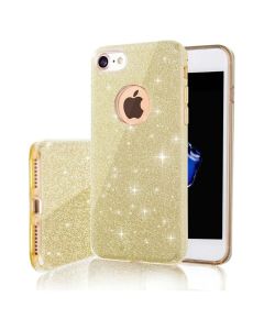 Glitter Shine Cover Hard Case Gold (iPhone 16e / 17e)