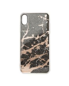 Glitter Marble TPU Gel Case Θήκη Σιλικόνης Black (iPhone Xs Max)