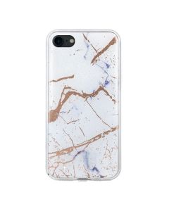 Glitter Marble TPU Gel Case Θήκη Σιλικόνης White (iPhone 7 / 8 / SE 2020 / 2022)