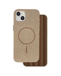 Glitter Thin Mag Case Θήκη Σιλικόνης Συμβατή με MagSafe - Brown (iPhone 17) - MT84360