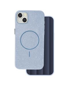 Glitter Thin Mag Case Θήκη Σιλικόνης Συμβατή με MagSafe - Blue (iPhone 17 Pro Max) - MT84356
