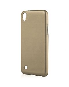 Forcell Jelly Flash Matte Slim Fit Case Θήκη Σιλικόνης Gold (LG X Power)
