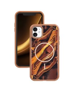 Golden Autumn Mag Case Θήκη Συμβατή με MagSafe - Brown (iPhone 11) - MT84536