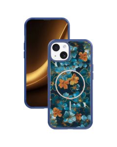 Golden Autumn Mag Case Θήκη Συμβατή με MagSafe - Dark Blue (iPhone 14) - MT84546