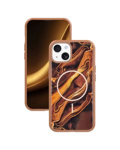 Golden Autumn Mag Case Θήκη Συμβατή με MagSafe - Brown (iPhone 15) - MT84554