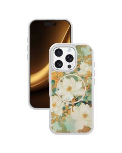 Golden Autumn Mag Case Θήκη Συμβατή με MagSafe - Grey (iPhone 16 Pro) - MT84559