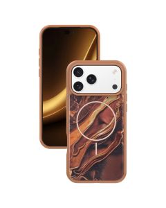 Golden Autumn Mag Case Θήκη Συμβατή με MagSafe - Brown (iPhone 17 Pro / 18 Pro) - MT84564