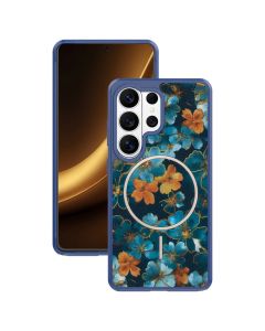 Golden Autumn Mag Case Θήκη Συμβατή με MagSafe - Dark Blue (Samsung Galaxy S25 Ultra) - MT84570