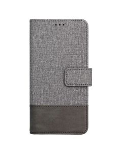Gomma Elegant Book Case Θήκη Πορτοφόλι με Stand - Grey (Samsung Galaxy S25)