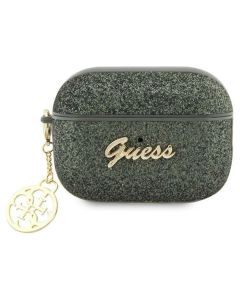 Guess GUAP2GLGSHA Glitter Flake 4G Charm Collection Protective Case για τα Apple AirPods Pro 2 - Green