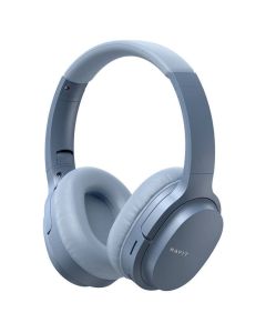 Havit I62 90 Rotation Ear Muff Bluetooth Wireless Headphones Ασύρματα Ακουστικά Blue