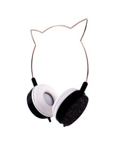 Cat Ear YLFS-22 Headphones For Kids Jack 3,5mm Παιδικά Ακουστικά - Black