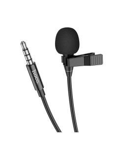 HOCO L14 Lavalier Microphone Audio Plug Μικρόφωνο με θύρα Mini Jack 3.5mm - Black