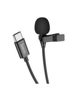 HOCO L14 Lavalier Microphone Audio Plug Μικρόφωνο με θύρα Type C - Black
